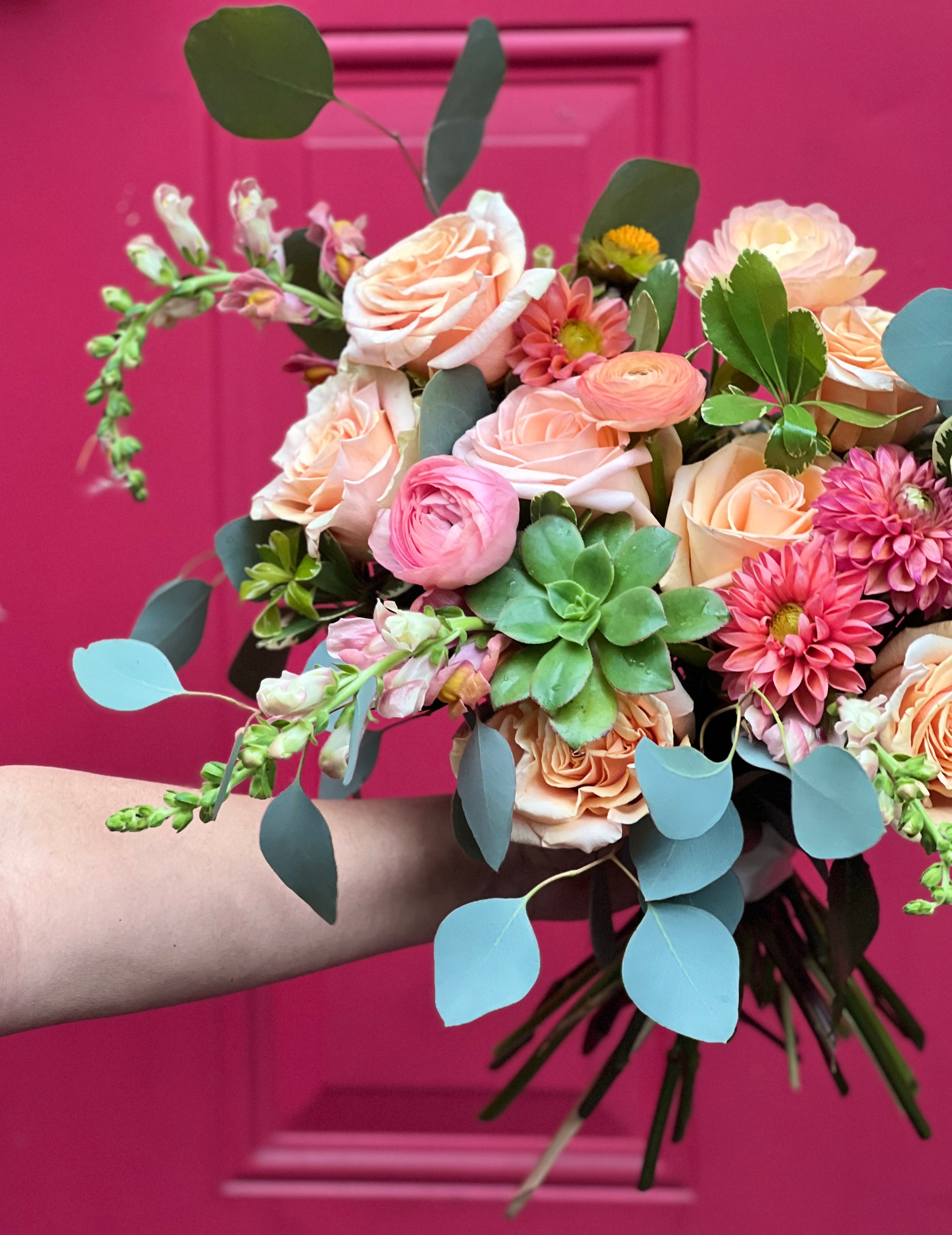 Coral Garden Bouquet